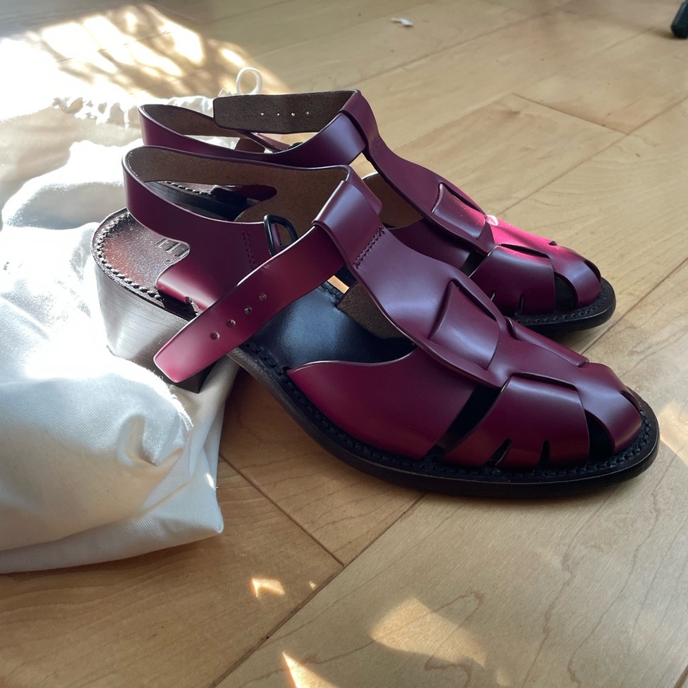 Hereu heeled pesca sandal size 37 brand new